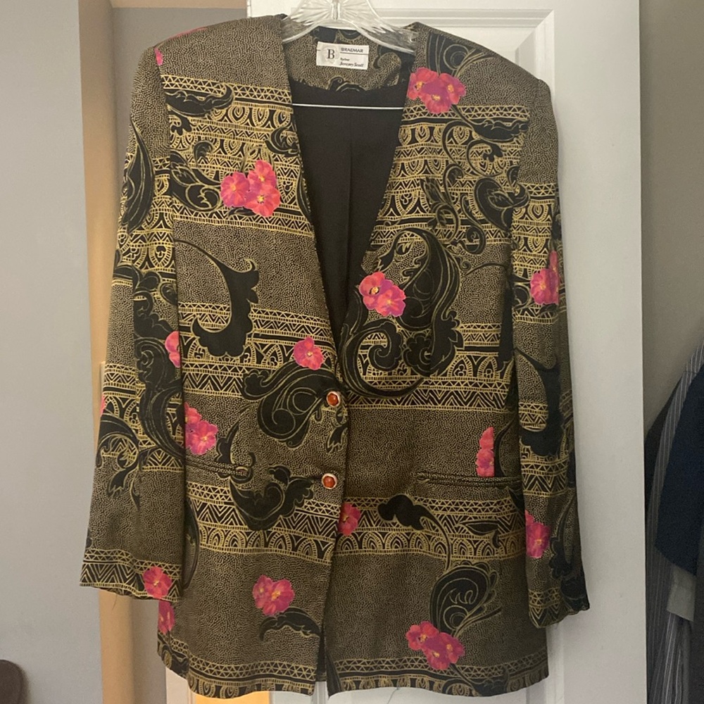 Vintage gold blazer